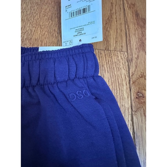 New DSG Women's XS Purple Ink So Soft Cinch Sweatpants Joggers New with Tags - Picture 7 of 10